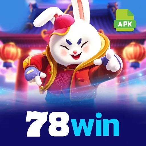 Imagem promovendo download do APK oficial 78win para Android